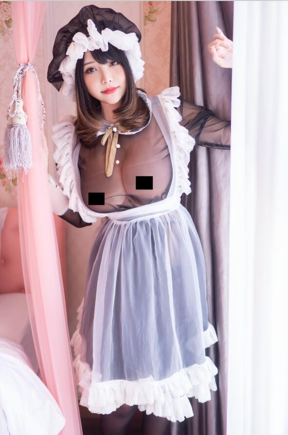 Hana Bunny NO.184 See-Through Victorian Maid [10P