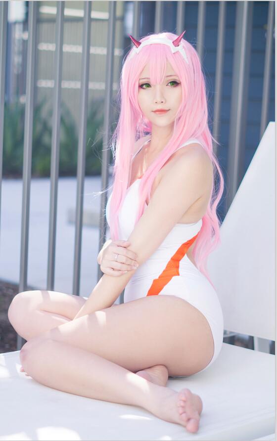 Hana Bunny NO.251 Zero Two Swimsuit (Darling in the Franxx) 8p