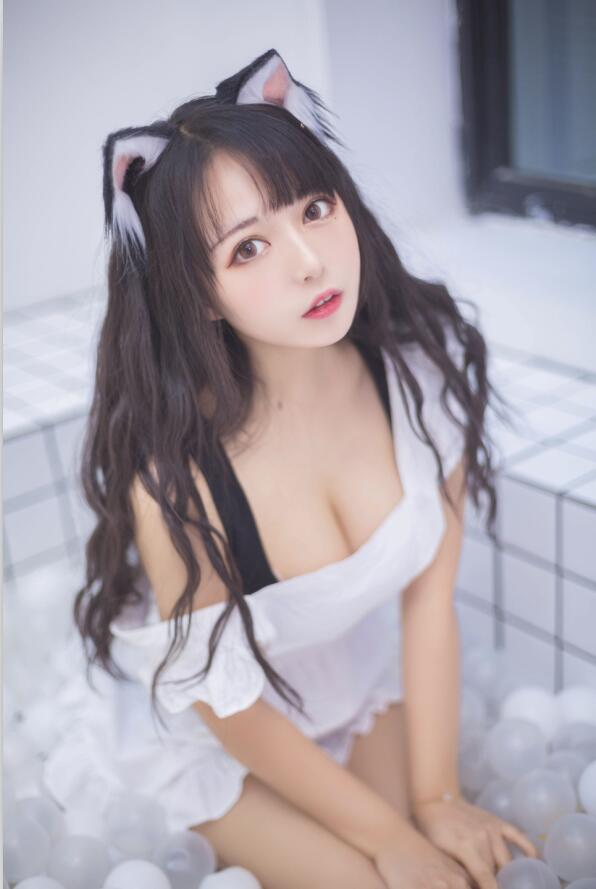 黑猫猫OvO – NO.022 海洋球喵 9P