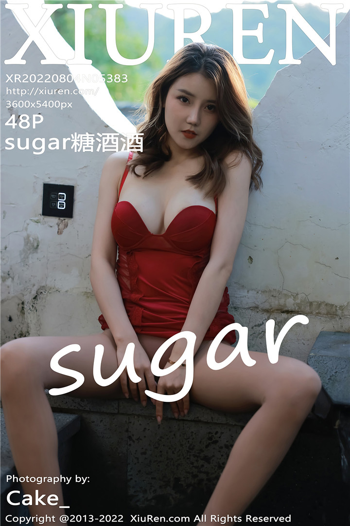 [XiuRen秀人网] 2022.08.04 No.5383 sugar糖酒酒 性感红色轻透内衣 [48+1P]