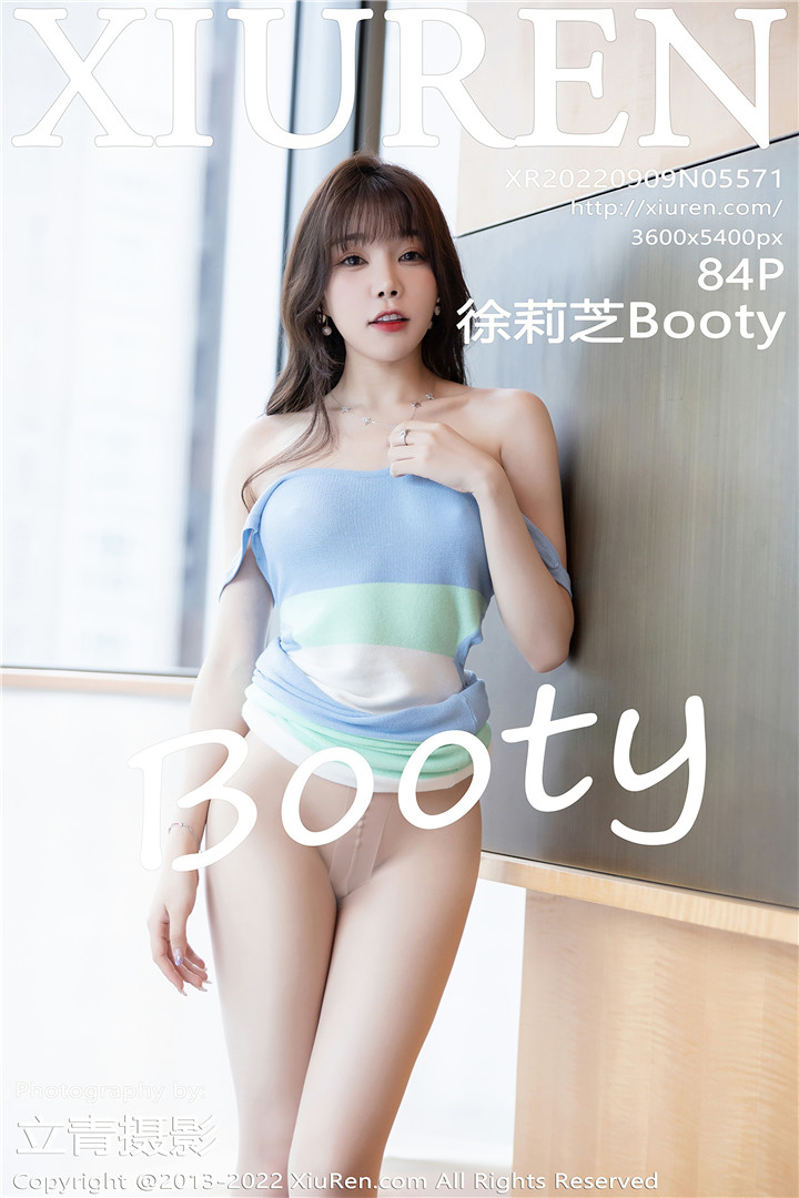 [XiuRen秀人网] 2022.09.09 No.5571 徐莉芝Booty 性感淡蓝色连衣长裙搭配性感诱人原色丝袜[84+1P]