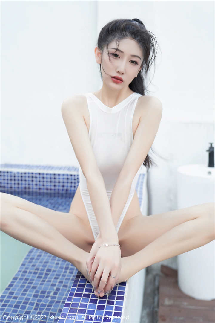 [XiuRen秀人网] 2023.07.27 No.7146 沈青黛 性感白色轻透泳衣[83+1P]