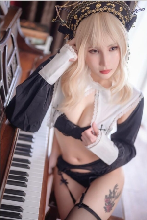 Vams子 – NO.09 修女 [37P1V