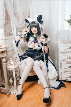 许枳 – NO.02 柴郡女仆 22P