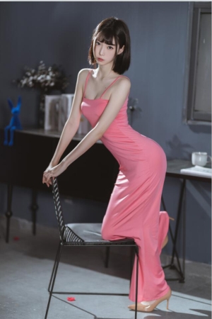 许岚LAN – NO.33 粉色长裙 40P