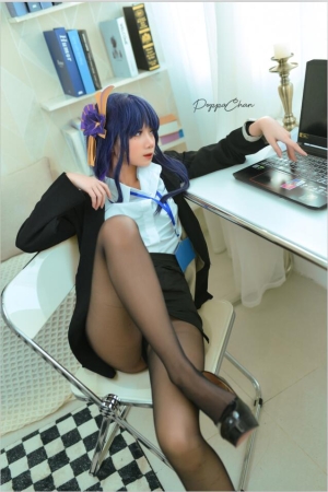 PoppaChan – NO.17 Raiden Shogun Officer 25P+3V