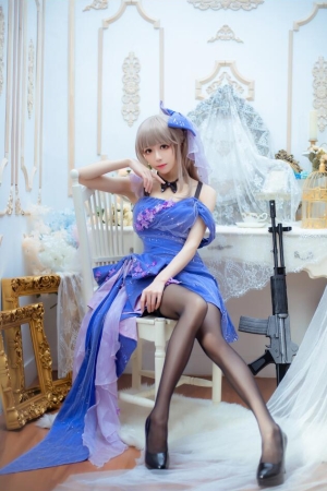 Tomoyo酱 – NO.18 少女前线 K2礼服 30p