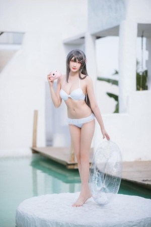 瓜希酱 – NO.87 樱岛麻衣 泳装 28P