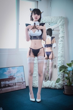 Jenny (정제니) – NO.67 [BLUECAKE] Maid Cosplay 112p