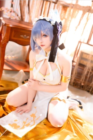 星之迟迟 VOL.208 24年01月计划B 蕾姆旗袍 76P