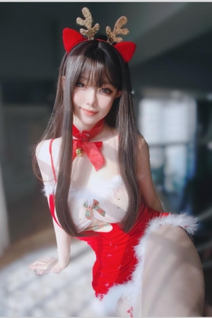 女主K(K酱) – NO.38 圣诞麋鹿 [100P1V