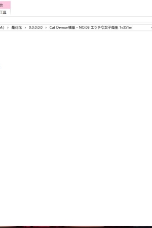 Cat Demon喵崽 – NO.08 エツチな女子高生 1v351m