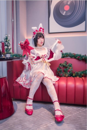 LLS_莉莉丝 – NO.04 圣诞兔头 120P3V