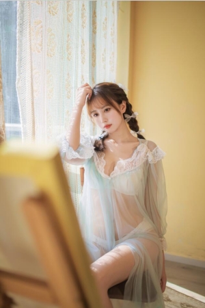 念雪ww – NO.41 蓝纱衣 [22P