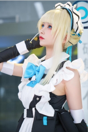 大大卷卷小卷 – NO.32 碧蓝档案飞鸟马时 短女仆 27P