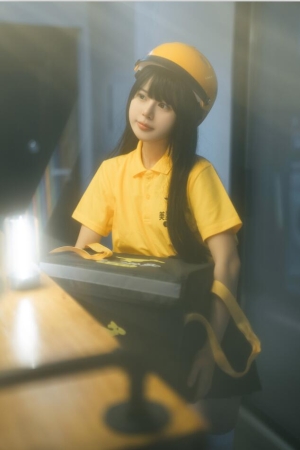 rua阮阮 – NO.11 白丝外卖员 40P