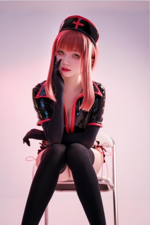 花铃 – NO.56 玛奇玛黑色护士 20P