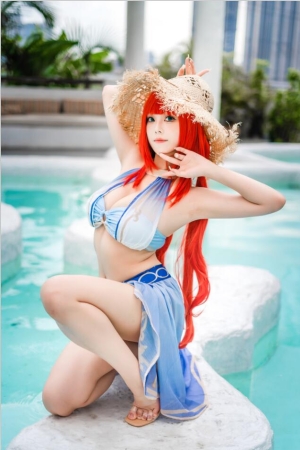 蜜汁猫裘 NO.109 原神 妮露泳装 21P