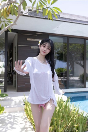 谢小蒽 – 白色泳装 [101P-1.35G]