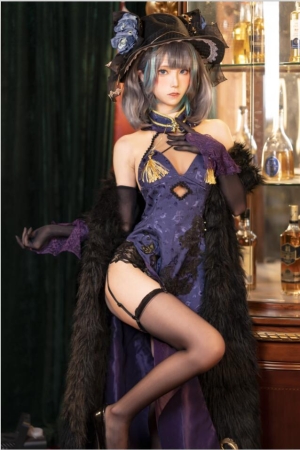 坂坂白 – NO.01 柴郡旗袍 9P