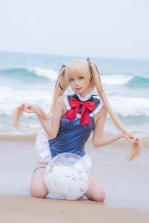 坂坂白 – NO.10 玛丽萝丝泳装 9P