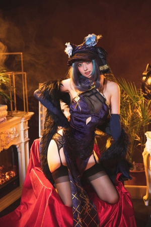 Luisa_零纱 – NO.09 柴郡旗袍 53P