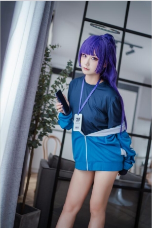 lunananya – NO.01 蔚蓝档案 早濑优香 体操服 28P