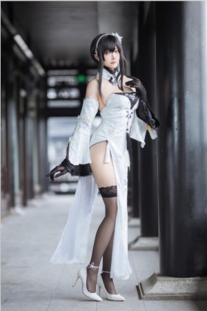 瓜希酱 – NO.88 碧蓝航线 镇海旗袍 15P