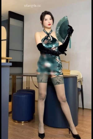 杨晨晨 – 中秋节福利 情趣旗袍装 [1V+158MB]