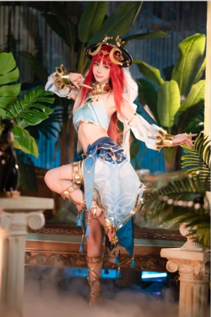 坂坂白 – NO.13 原神妮露 9P