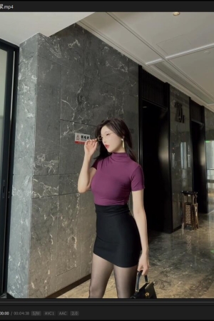 杨晨晨 – 气质OL黑丝无内诱惑 100p1v802m