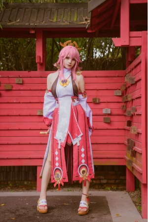 前羽 – NO.22 原神 八重神子 [36P