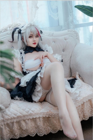 Natsuko夏夏子 – NO.47 碧蓝航线 埃吉尔 龙女仆 17P