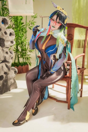 洛璃 LoLiSAMA – NO.65 原神 闲云 [69P