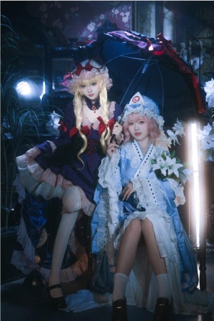 花柒Hana – NO.34 八云紫+西行寺幽幽子 (&肃雨雨雨) 16P