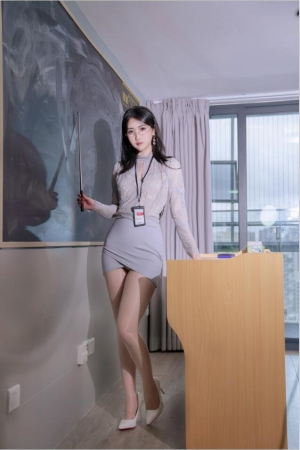 不呆猫 – NO.61 亮丝纯欲教师 [59P1V