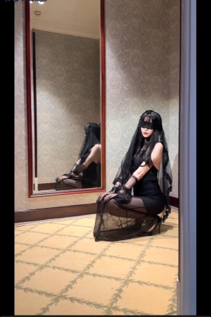 玥儿玥er – 黑色蕾丝拍摄花絮 [72P2V3.4g