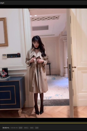 陆萱萱 – 感魅风衣拍摄花絮 [91P3V3.43g