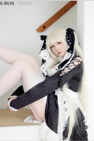 麻花酱 – NO.96 可畏泳装+女仆 [30P