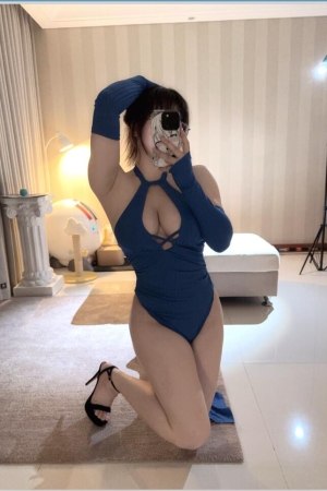 皮皮奶可可爱了啦 – NO.60 蓝色旗袍 [17P1V