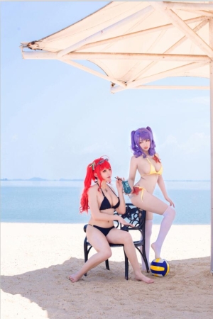 刺青Poi – NO.10 沙滩排球 (&隼隼子) [40P