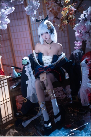 Seya-狮砸 – NO.33 三月限定 神里绫华 霜刃 [12P