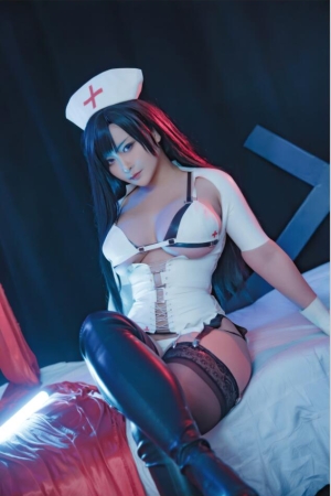 洛璃 LoLiSAMA – NO.81 最终幻想VII 蒂法护士 [65P