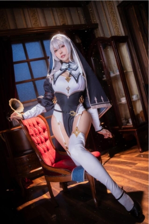 ElyEE子 – NO.191 Shirogane noel~Nun [27P13V