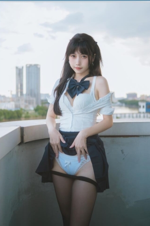 不呆猫 – NO.64 JK学妹户外 [59P