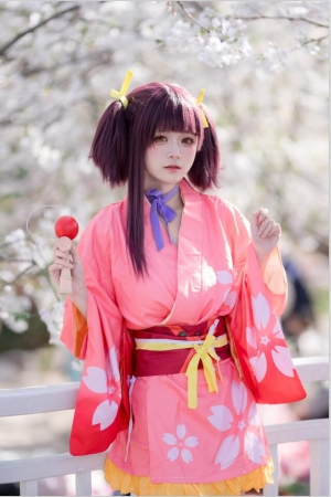 九柒喵 – NO.08 甲铁城的卡巴内瑞 无名和服 [34P