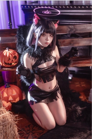 矢量鱼 – NO.07 和纱万圣节 [34P