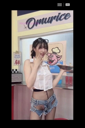 玥儿玥er – 性感黑丝 丁字裤 [5V+300MB