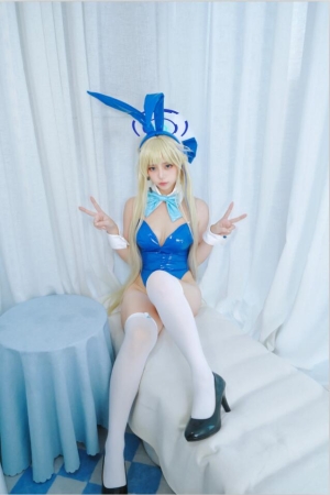 发财阿弦 – NO.001 时兔女郎 [15P