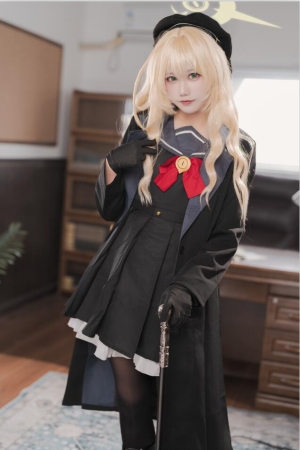 lunananya – NO.35 蔚蓝档案 笑面教授 [56P